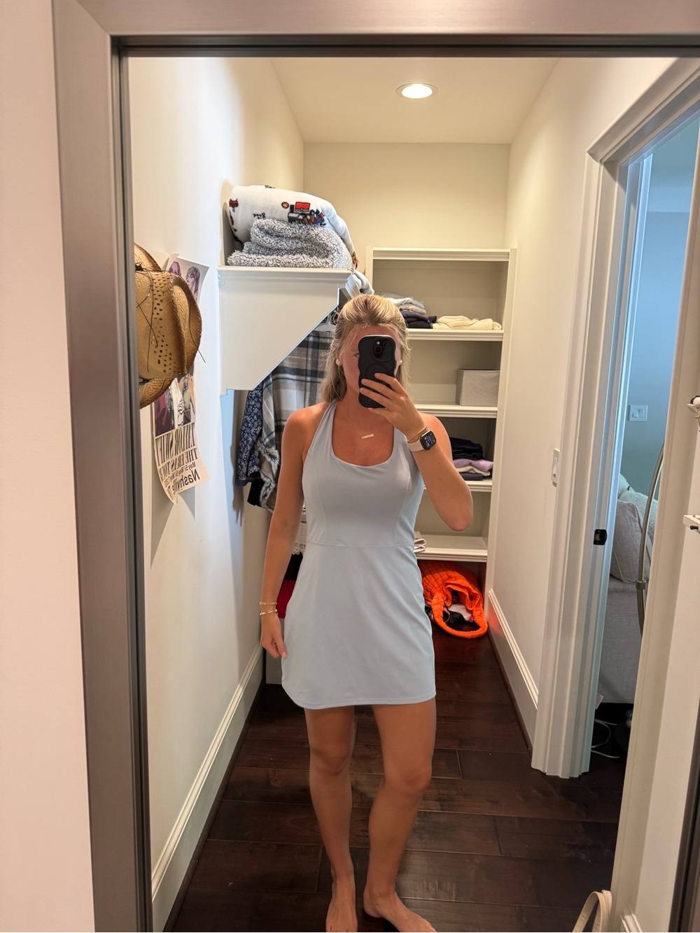 Z Supply Light Blue athletic dress
